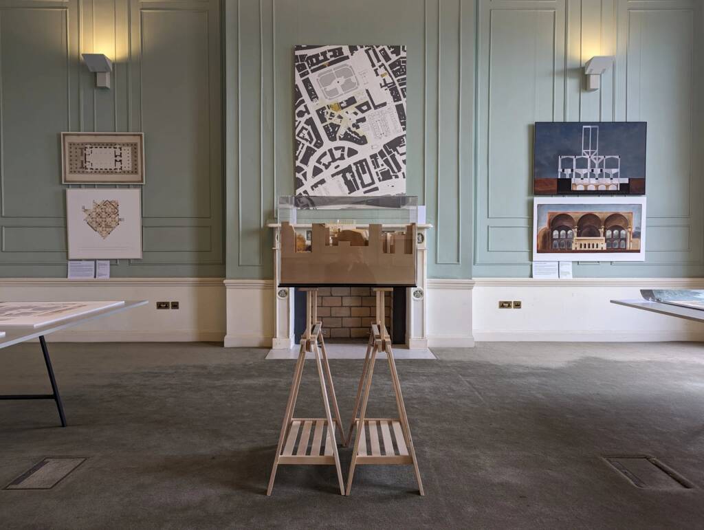 Exhibition of Architectural drawings and models by Grafton Architects